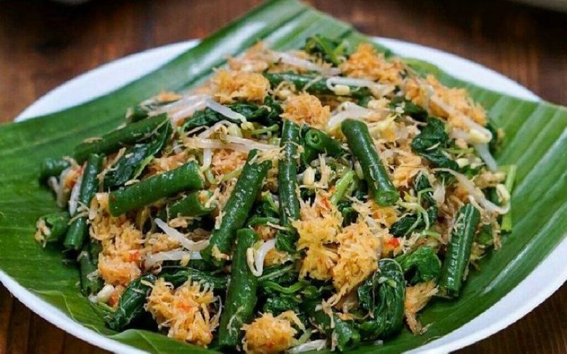 Hidangan urap.