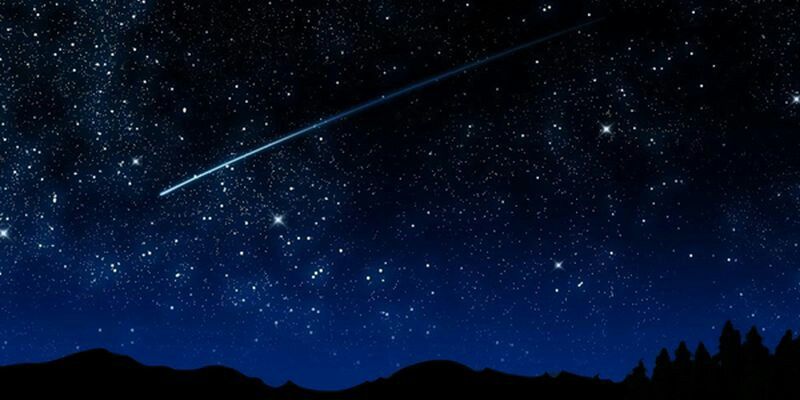 Ilustrasi Hujan Meteor