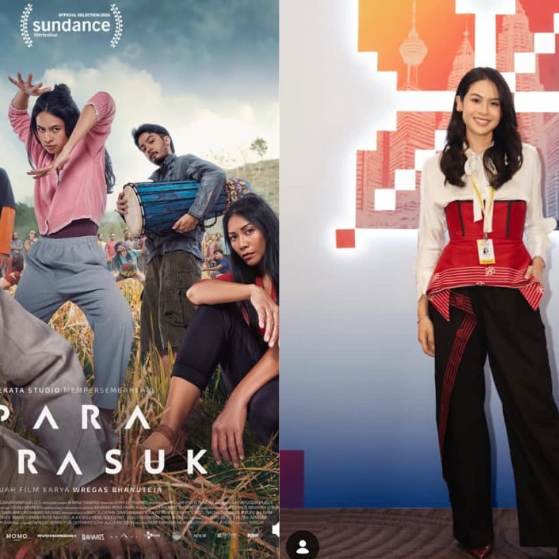 &ldquo;Penampilan Maudy Ayunda di film Para Perasuk&rdquo;(Kolase berbagai sumber)