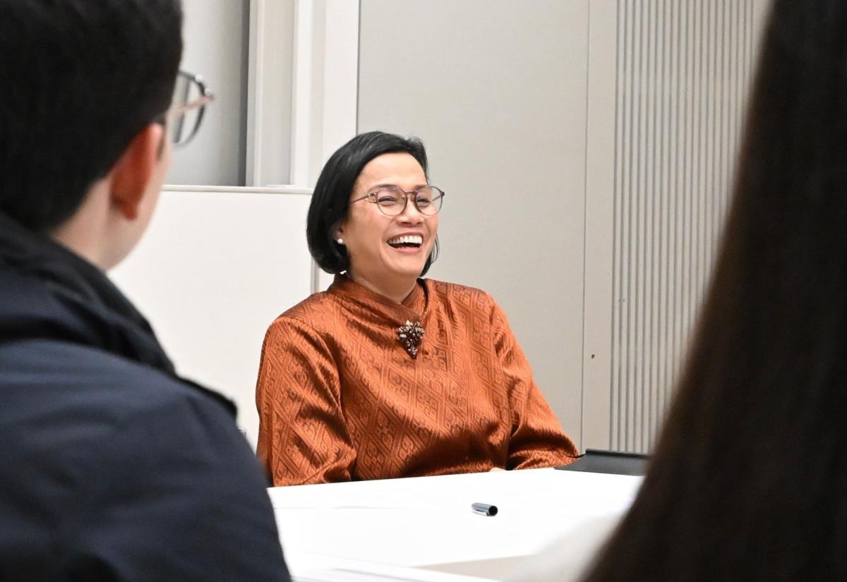&ldquo;Sri Mulyani, mantan Menteri Keuangan Indonesia yang akan mengajar di Oxford University&rdquo; (Sumber: Web Resmi Blavatnik School of Government University