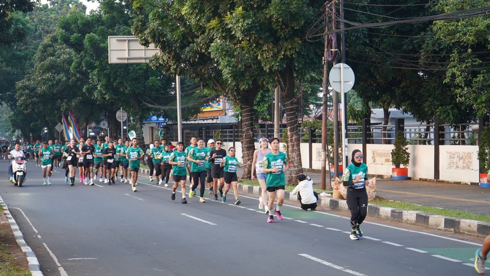 Car Free Day (CFD) di kawasan Cibinong, Bogor. (Sekretariat Daerah - Kabupaten Bogor)