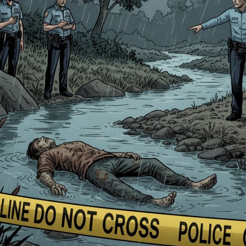 Penemuan jasad pria berinisial R di bantaran Sungai Cimande, Kecamatan Rancaekek, Kabupaten Bandung, Jawa Barat.&rdquo; (Sumber: berbagai sumber)