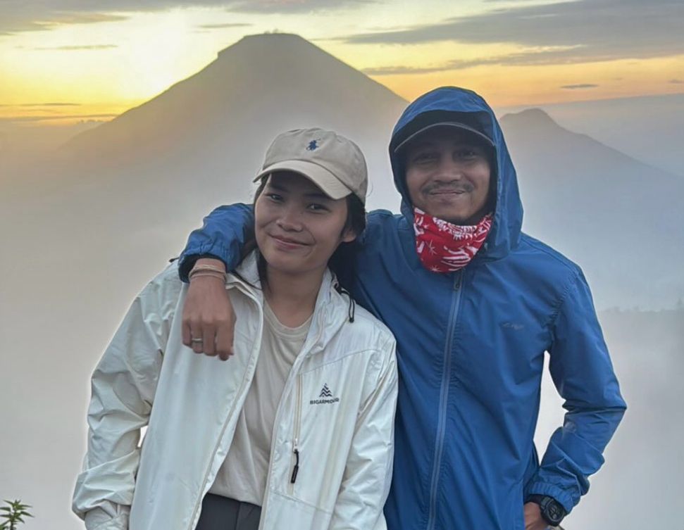 Fiersa Besari memilih tidak memperpanjang laporan terhadap pelaku penabrak Istrinya, Aqia Nurfadla. (Instagram/@aqianr)