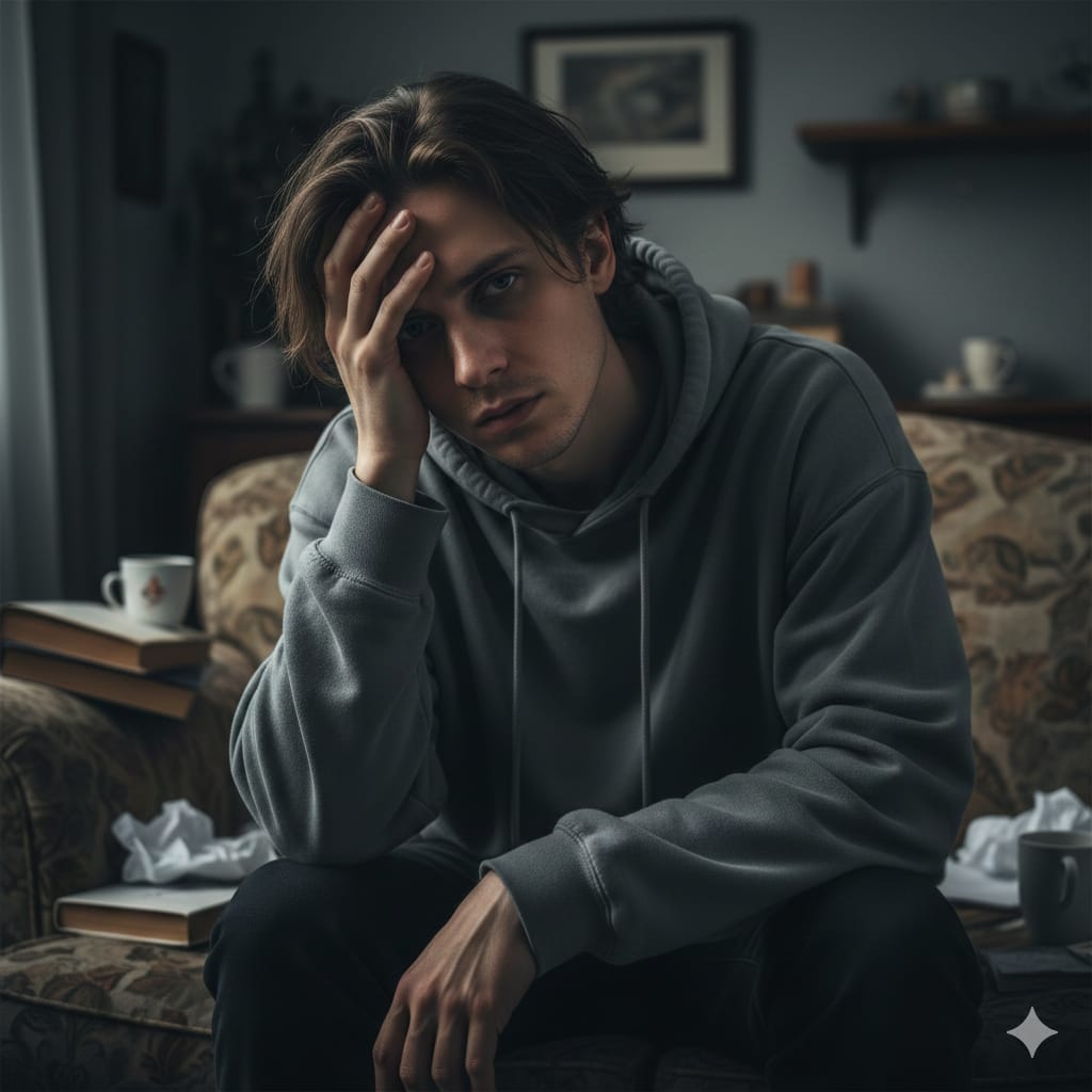 Ilustrasi Lelah Mental