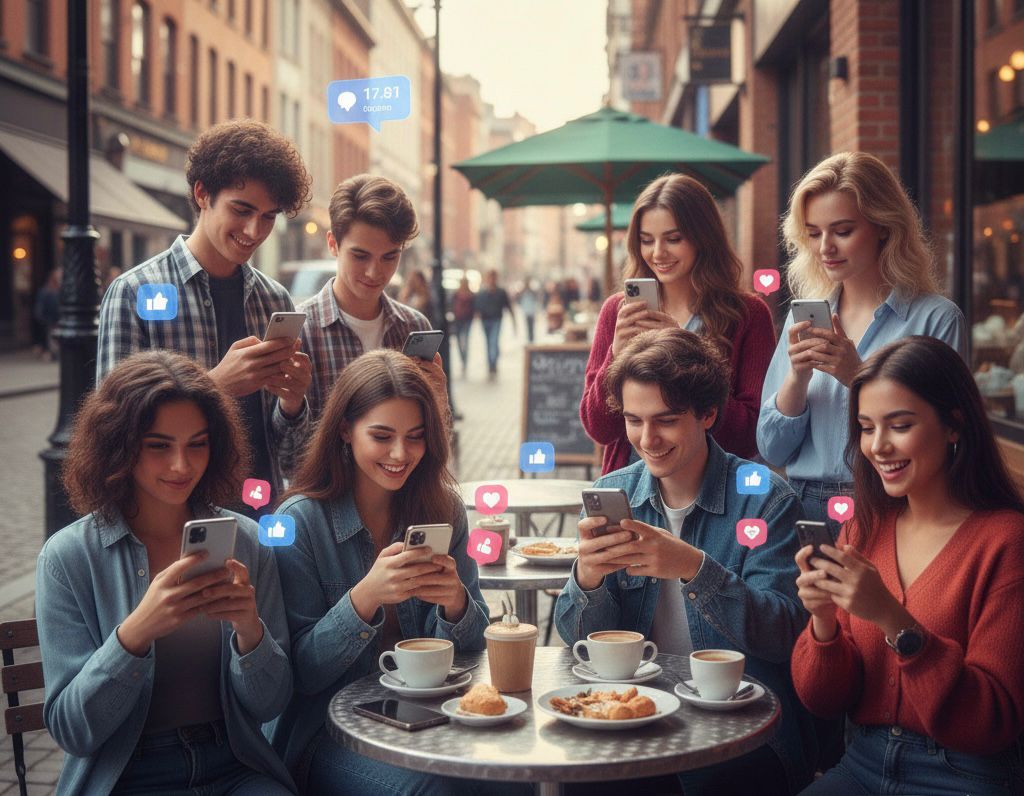 Ilustrasi fenomena haus validasi di kalangan gen z. (Gemini AI)