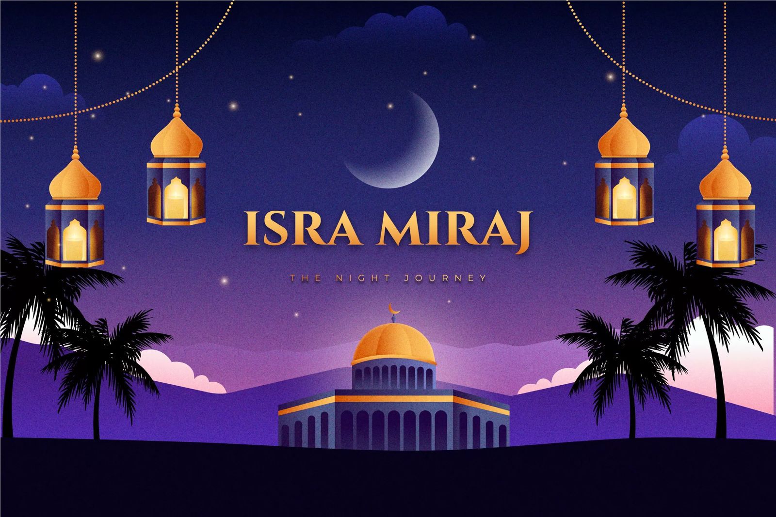 Ilustrasi 5 amalan sunnah yang dianjurkan saat Isra Mikraj. (Dilansir dari Radar Solo)