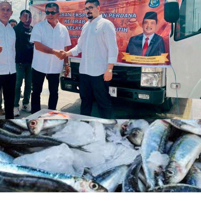 Peresmian ekspor perdana ikan segar nelayan Bulukumba ke Arab Saudi. &ldquo; (Sumber: Kementerian Kelautan dan Perikanan Republik Indonesia/KKP)