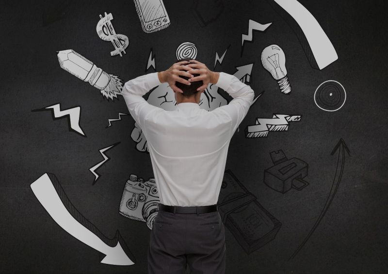 Ilustrasi Overthinking.