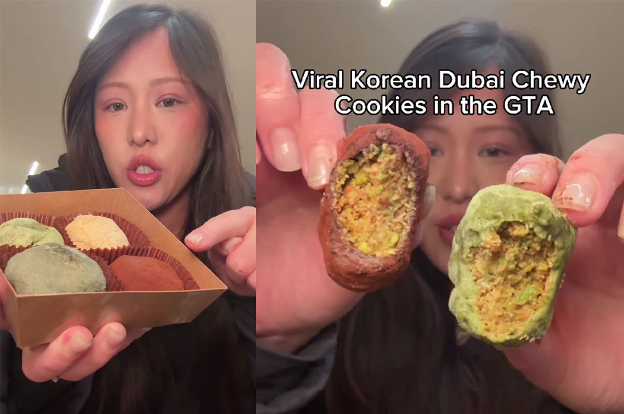 Korean Dubai Chewy Cookies yang lagi viral.