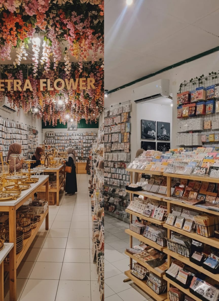 Toko Favorit warga jogja berburu Aksesoris cantik. (Ig. @Petraaccessories,@Artlink_store)