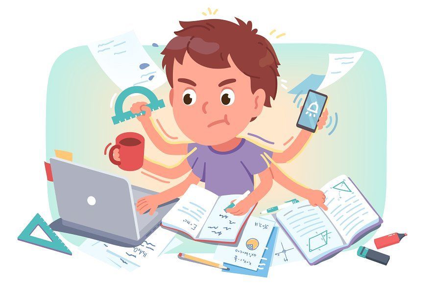 Ilustrasi kenapa notifikasi ponsel bisa mengganggu fokus tanpa disadari? (Pinterest)