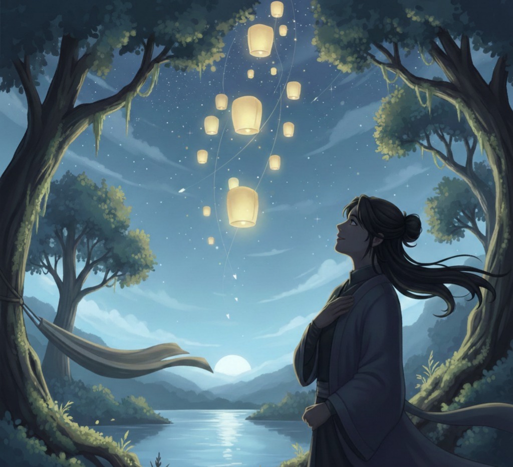 Ilustrasi seseorang yang merasakan rindu mendalam atau yearning, sebuah emosi kerinduan yang kuat dan emosional.&rdquo;