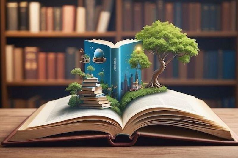 Ilustrasi deretan buku self improvement yang paling banyak diminati. (Pinterest)