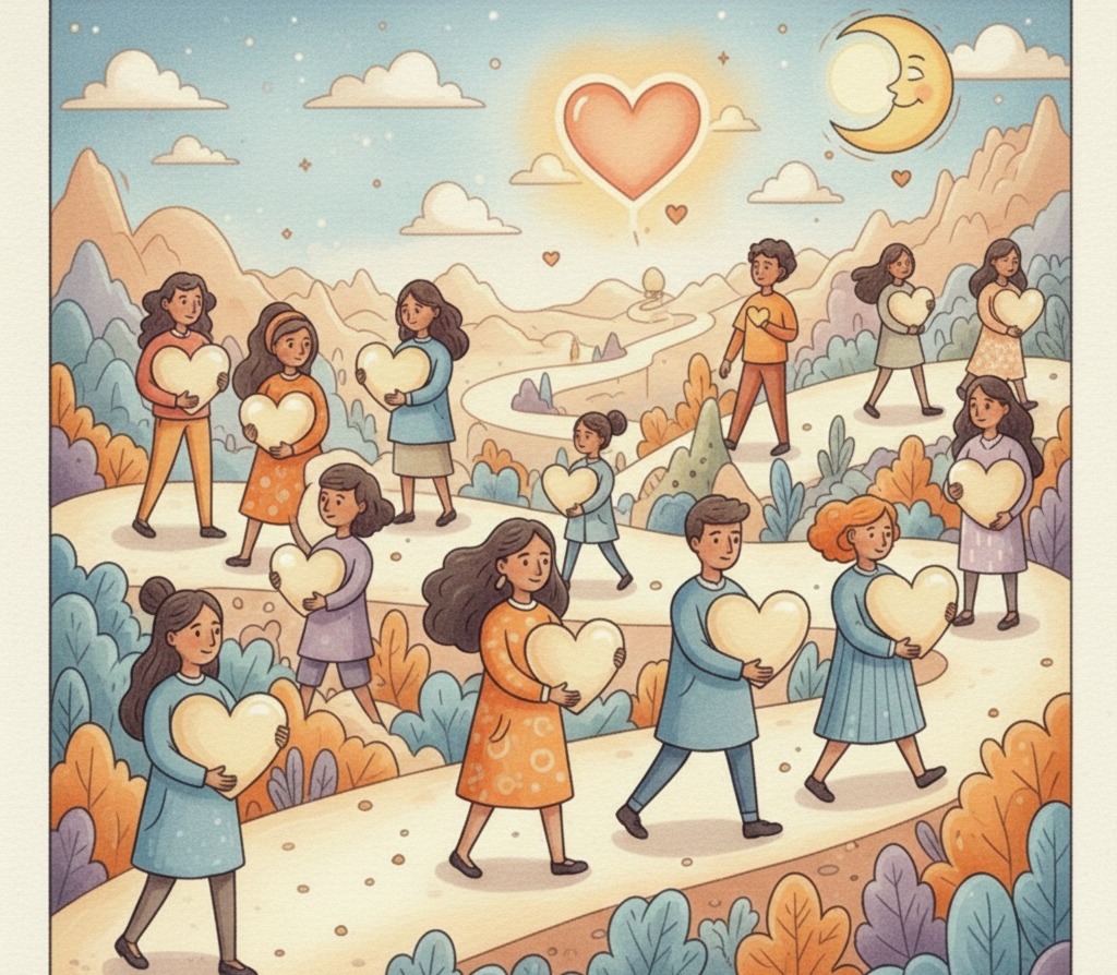 Ilustrasi seseorang yang tengah menjalani proses mencari jodoh sebagai pasangan hidup, di tengah dinamika pergaulan dan harapan akan hubungan yang lebih serius.&rdquo;