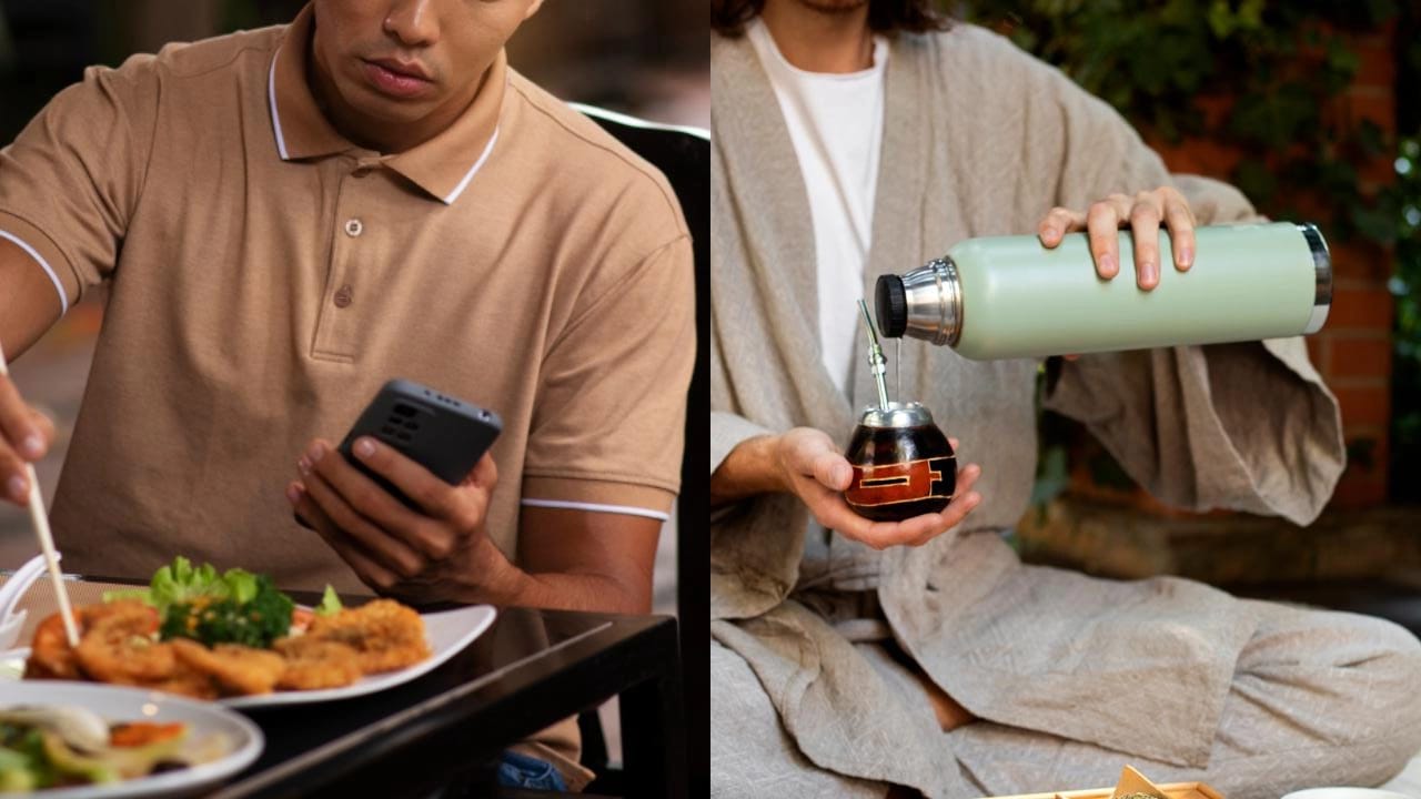 Tumbler dan Ponsel yang sering Terkontaminasi. (Kolase Freepik)
