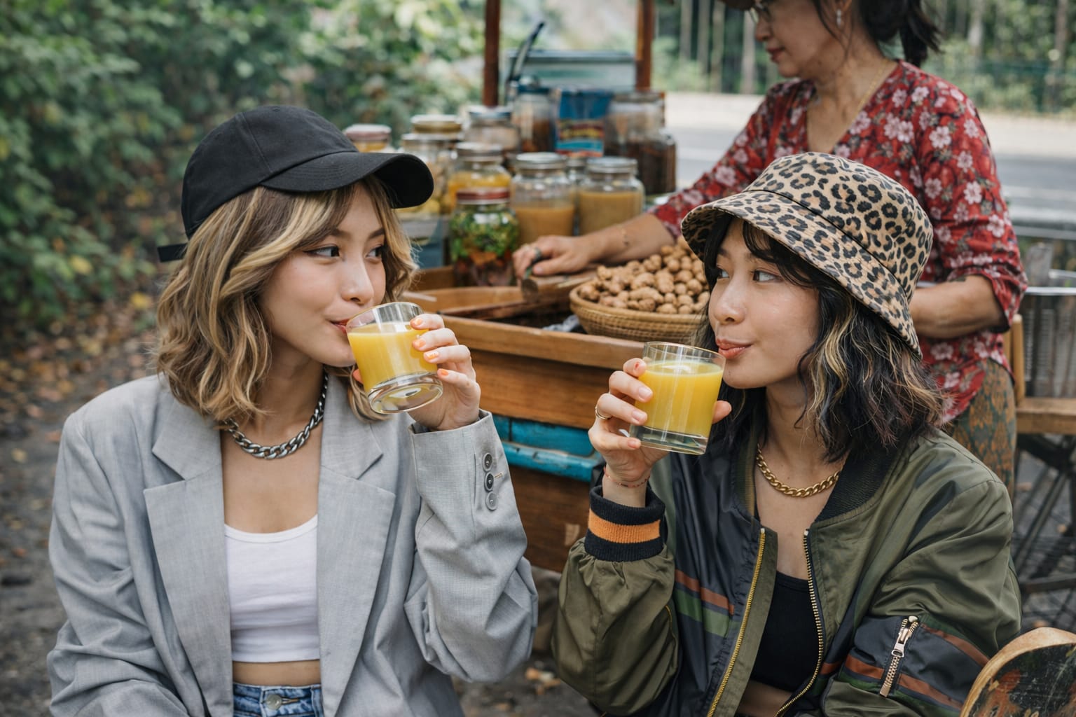 Jamu menjadi cara baru Gen Z untuk Bersenang-senang dan Hidup Lebih Sehat. (AI/Gemini)