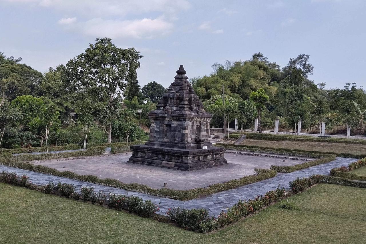 Ilustrasi Candi Gebang. (Dilansir dari Radar Jogja)