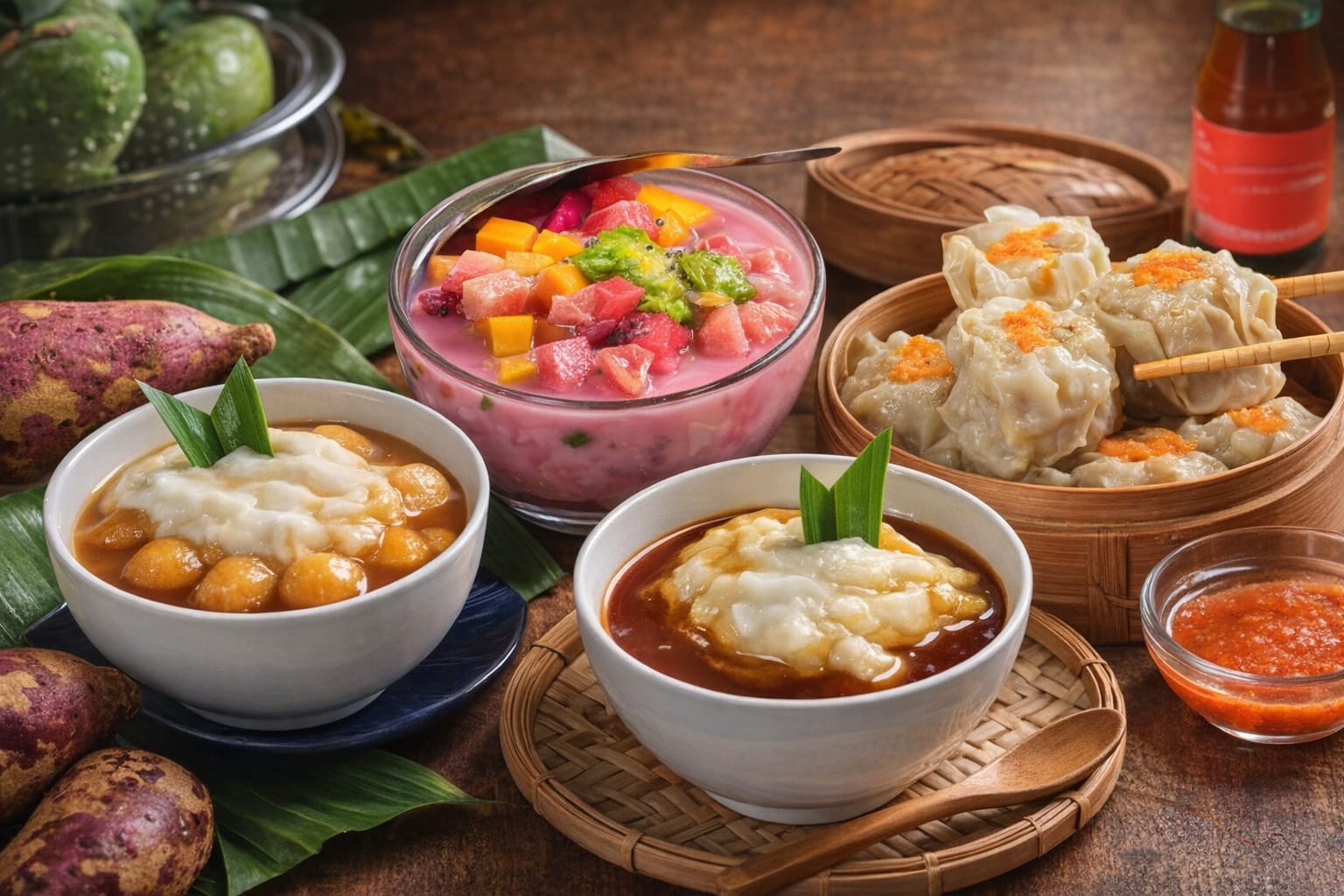 Rekomendasi menu takjil selain gorengan. (AI/Pinterest)