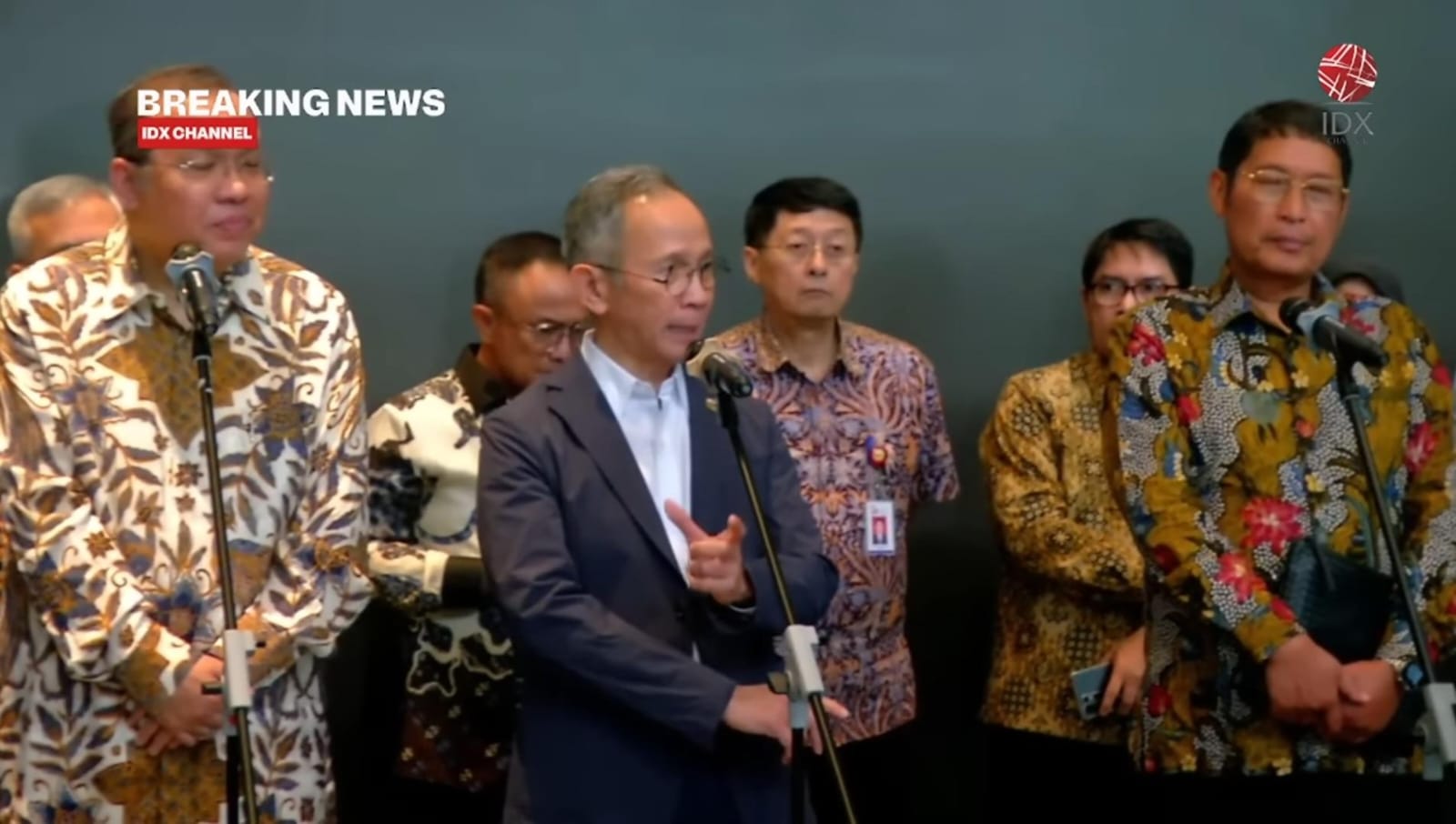 konferensi pers Bursa Efek Indonesia di Jakrta, Kamis (29/1/2026). (Youtube/IDXChannel)