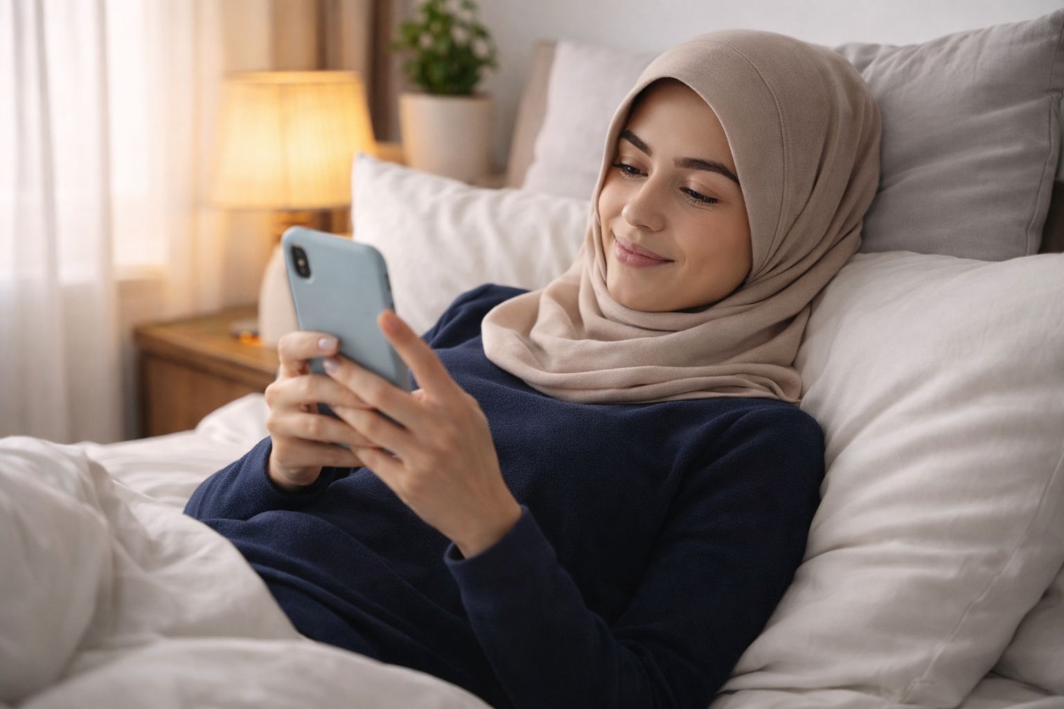 Ilustrasi waktu terasa begitu cepat habis saat bermain ponsel. (AI ChatGPT)