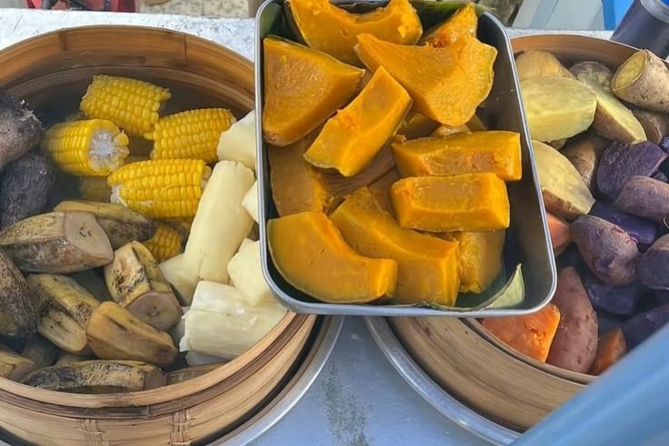Sarapan Kukusan yang mulai di carai.  (Pinterest)