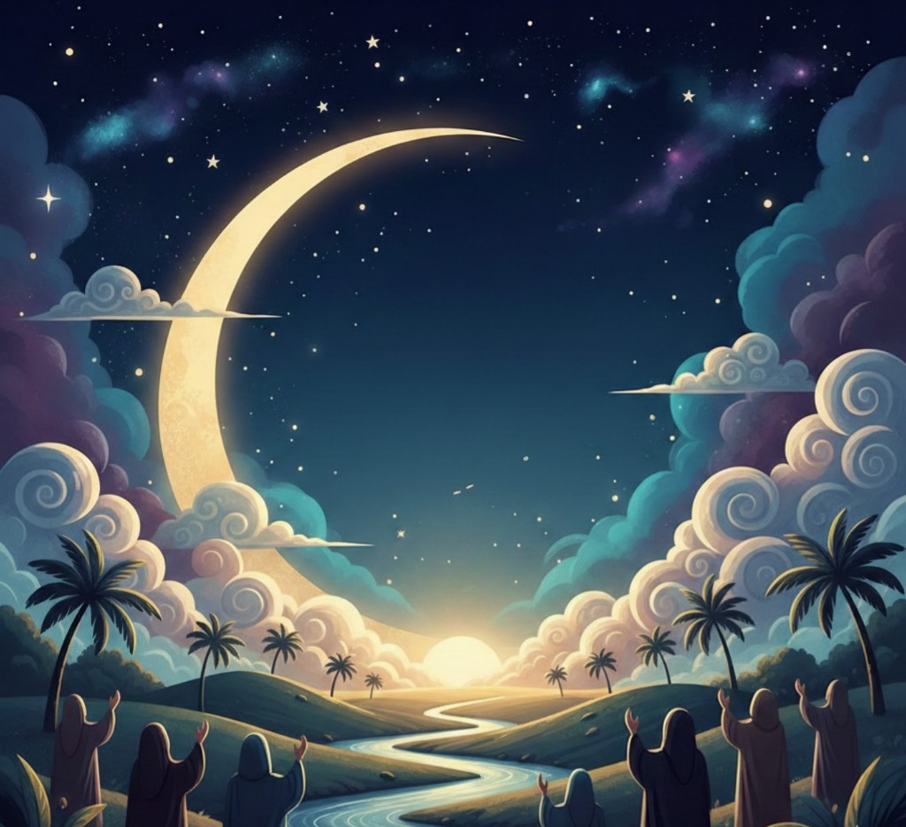 &ldquo;Ilustrasi bulan Sya&rsquo;ban, bulan dalam kalender Hijriah yang menjadi momentum persiapan spiritual dan memperbanyak ibadah jelang Ramadan.&rdquo;