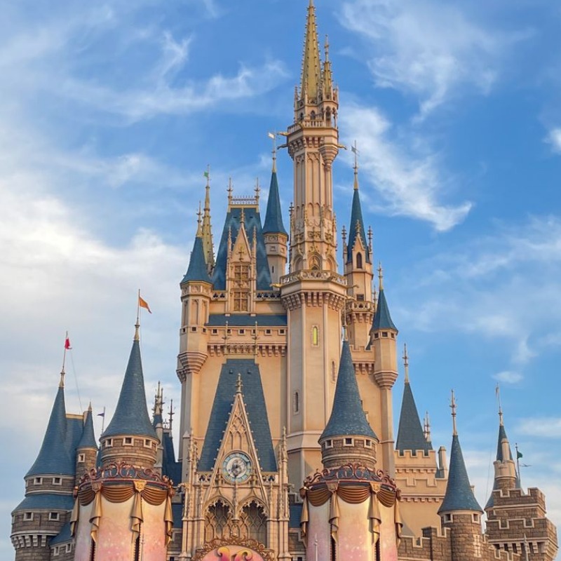 "Gambaran taman hiburan  Disneyland yang dijadikan referensi dalam rencana pengembangan kawasan hiburan di Thailand." (Sumber: Pinterest)