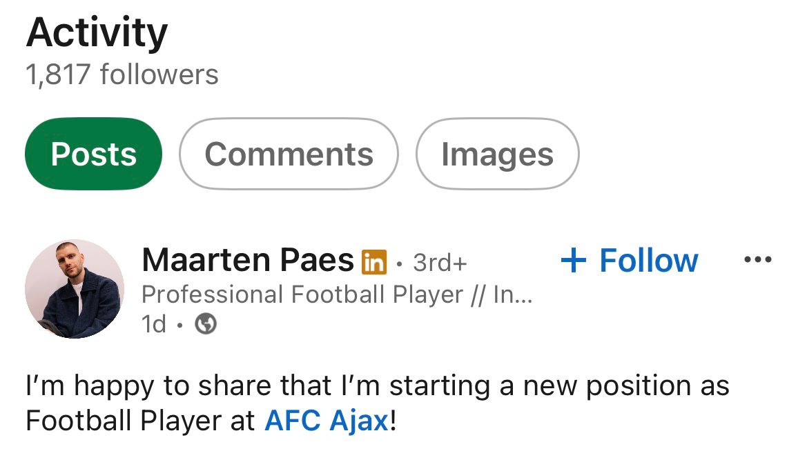 (LinkedIn/Maarten Paes)