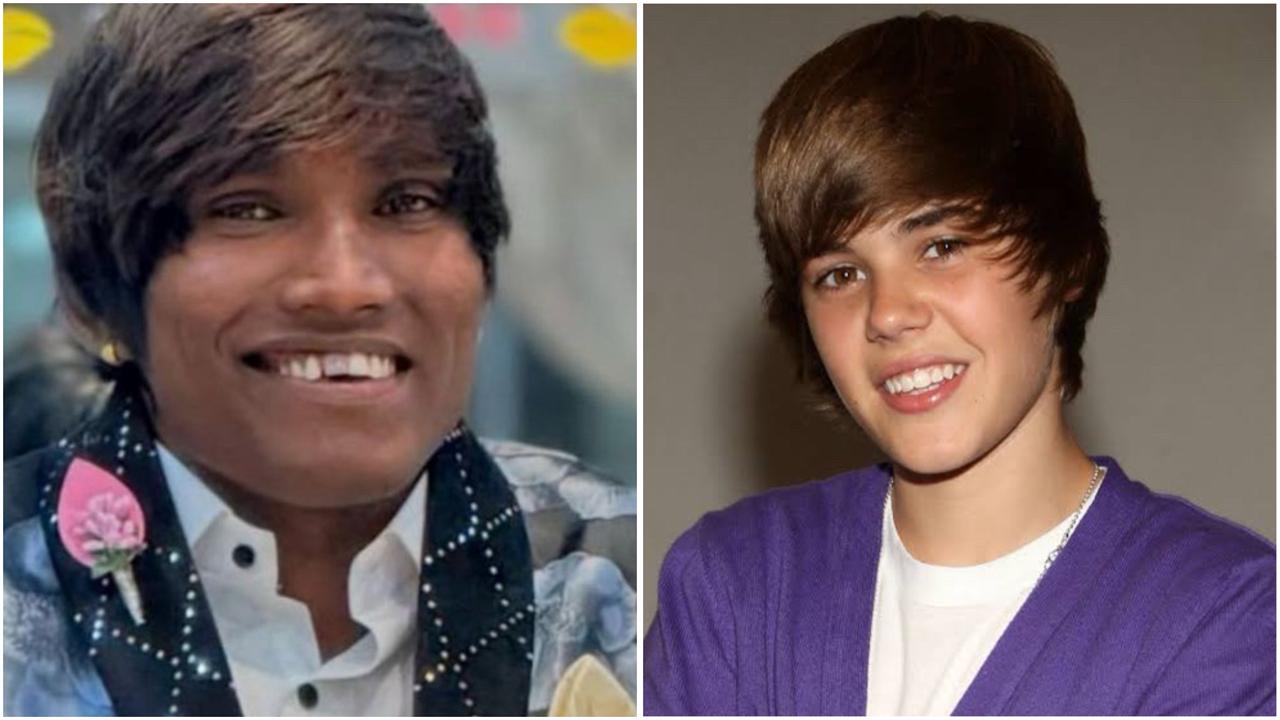 Dijuluki &ldquo;Justin Bieber India&rdquo;, Suraj Chavan terpilih sebagai pria tertampan di India. (ND Mais & E! News)