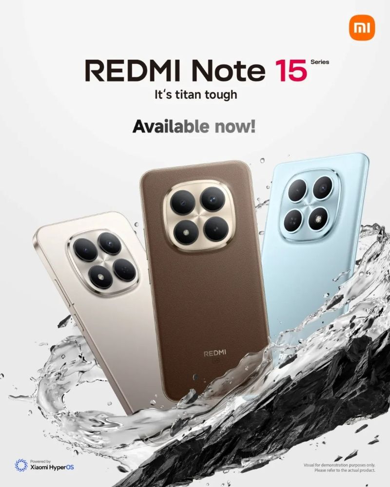 Redmi note 15 Series.