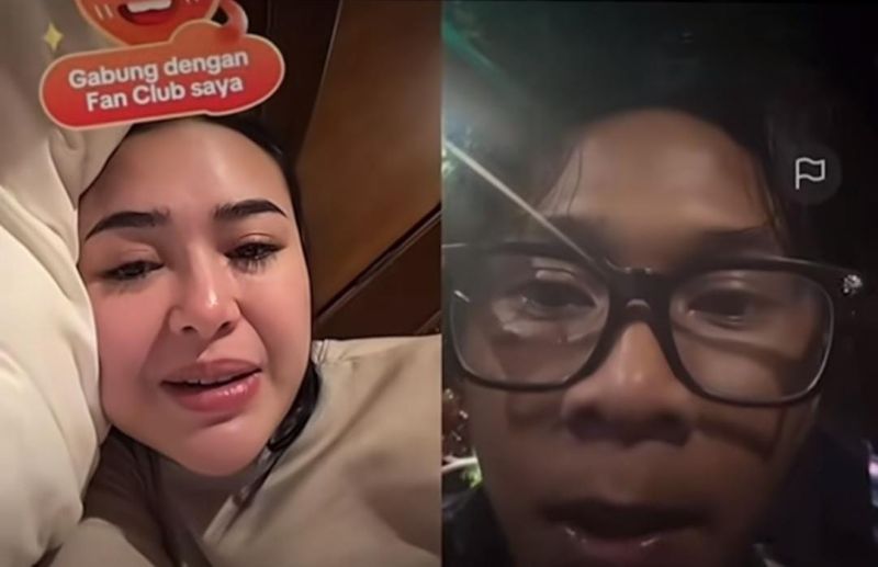Live Fajar Sad Boy dengan Amanda Manopo.