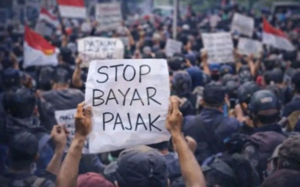 Ilustrasi Stop Bayar Pajak