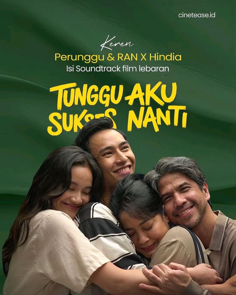 Rapi Films akan menghadirkan film drama keluarga Indonesia yang akan dijadwalkan pada 18 Maret 2026.  Film ini disutradarai oleh Naya Anindita.  Film Tunggu Aku Sukses Nanti.