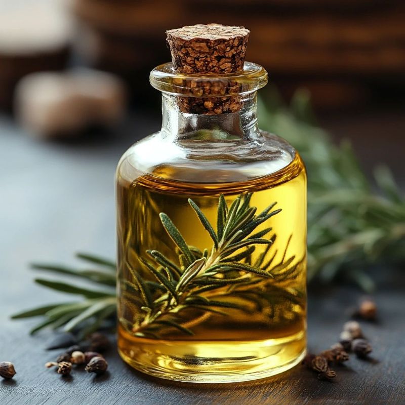 Rosemary oil. 