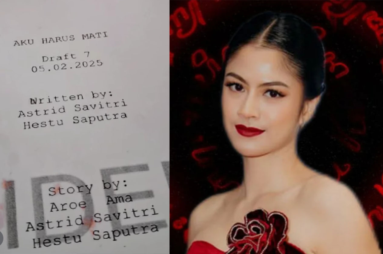 Hana Putri Sharaswaty atau Hana Saraswati pemeran film horor Saya Harus Mati.