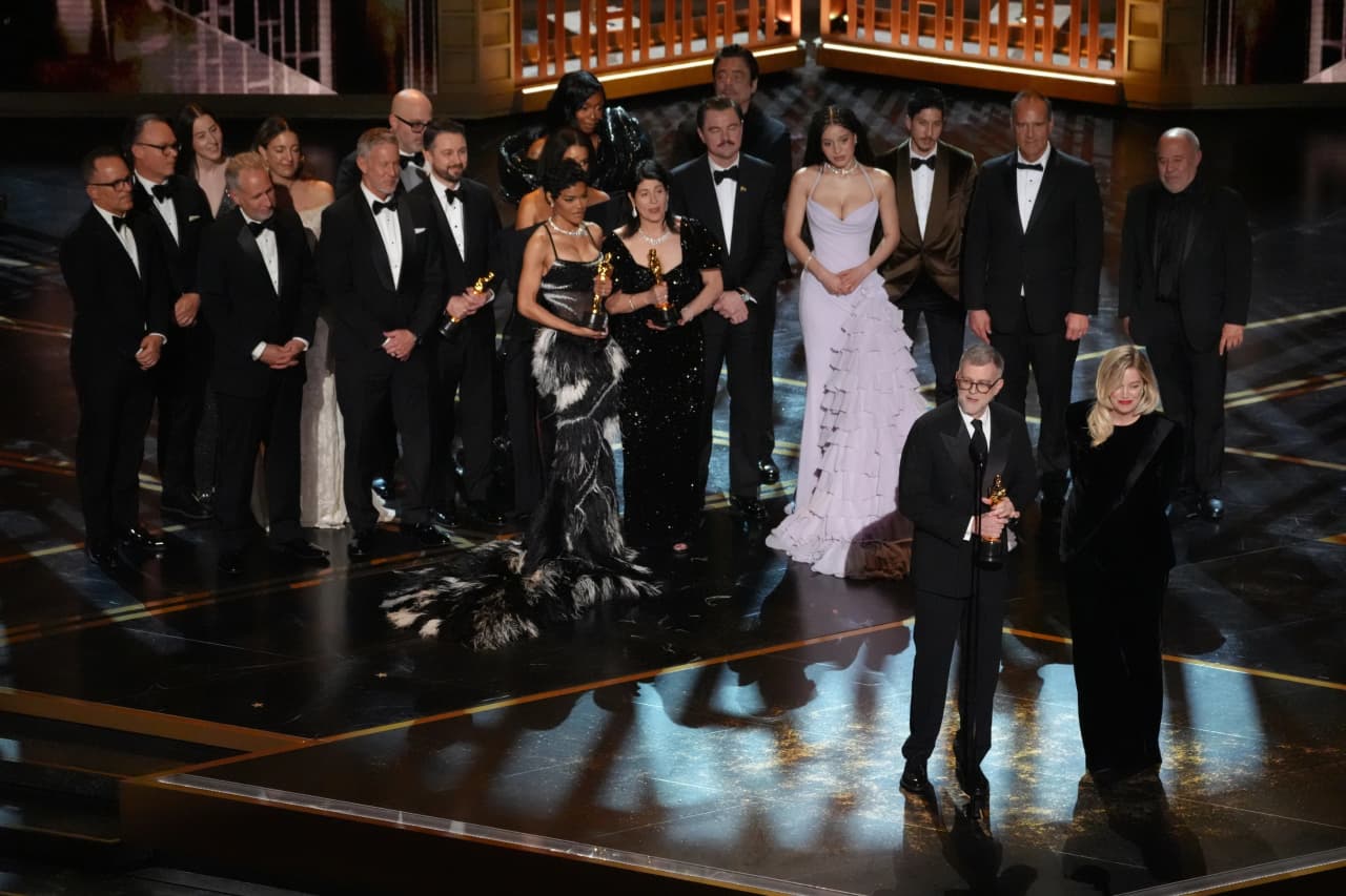 One Battle After Another raih best picture Oscar ke-98 (AP Photo/Chris Pizzello).