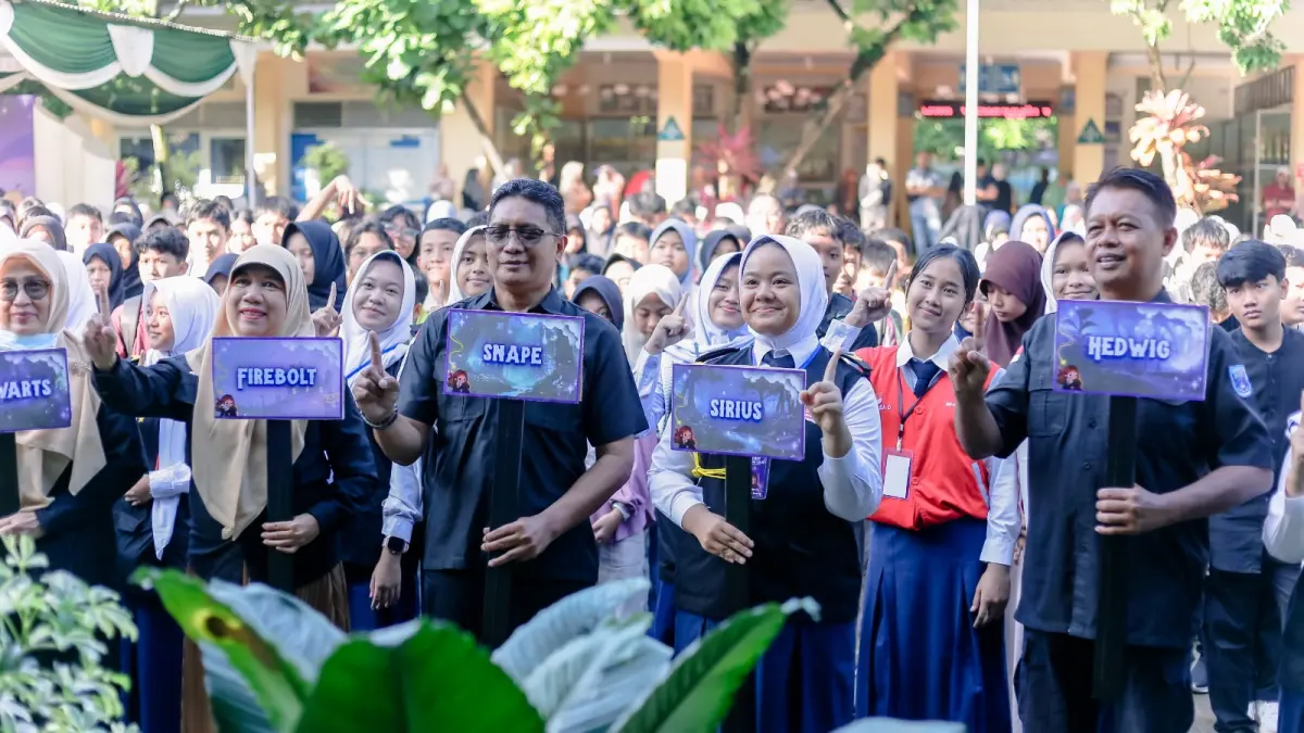 Peserta antusias mengikuti Try Out Pendekar Cilik (TOPC) ke-12 SMP Negeri 1 Wonosari, Minggu (29/3/2026). (Dok. SMPN 1 Wonosari) 