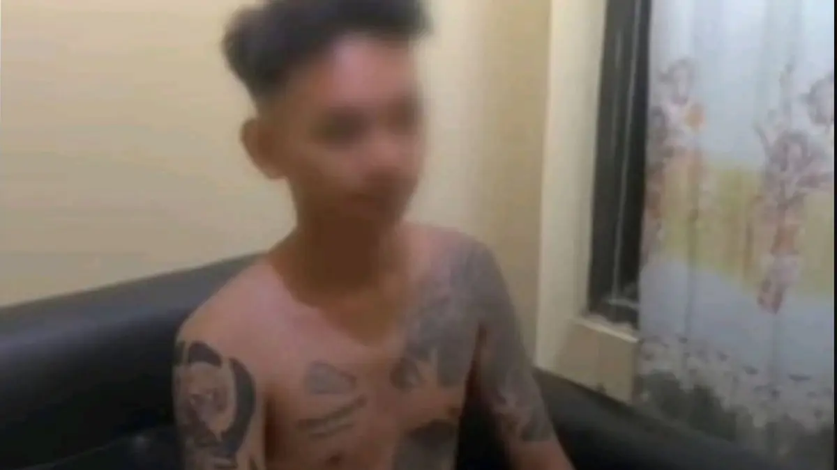 Pelaku yang viral dengan kata NGOPO? menjalani proses hukum di Polresta Yogyakarta. (istimewa)