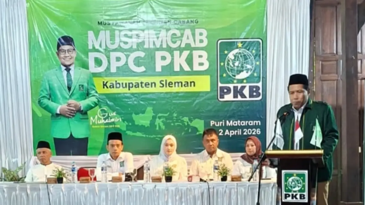 Dewan Pimpinan Cabang (DPC) Partai Kebangkitan Bangsa (PKB) Sleman resmi menggelar Musyawarah Pimpinan Cabang (Muspimcab) di Puri Mataram Resto, Kamis (2/4/2026), menjadi bagian dari rangkaian menuju Musyawarah Cabang (Muscab) yang dijadwalkan digelar Sabtu (4/4/2026). (Dokumentasi PKB Sleman) 
