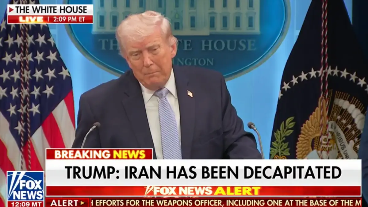 Dalam konferensi pers di Gedung Putih, Trump menyebut Soleimani sebagai "evil genius" (jenius jahat) yang sedang merencanakan serangan terhadap lima basis militer Amerika Serikat.
