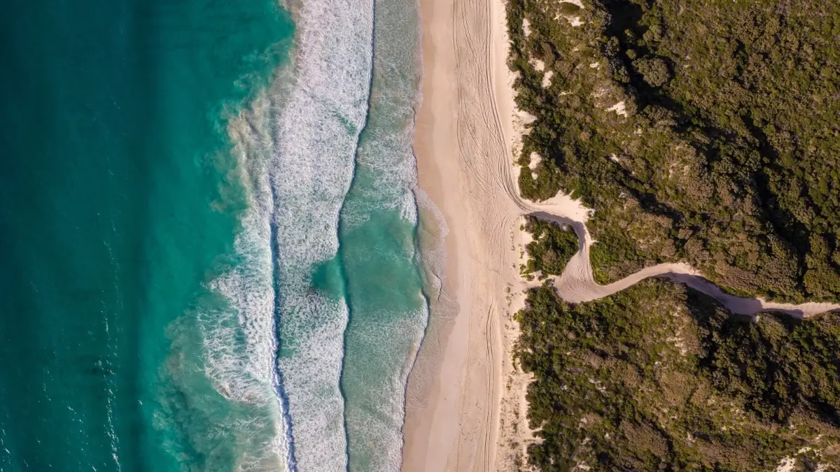 Pantai Meelup, Dunsborough, Western Australia.
