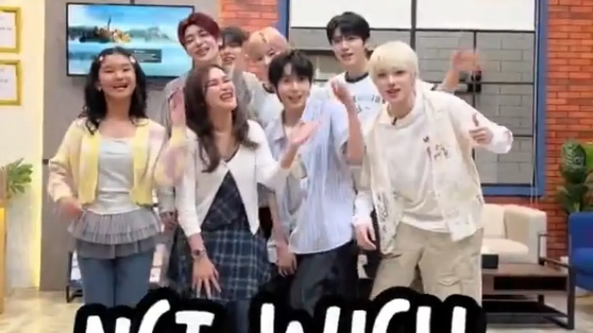 Rookie K-pop group NCT WISH dari SM Entertainment bikin kejutan besar bagi penggemar di Indonesia. Boyband ini mendadak muncul sebagai bintang tamu di acara komedi hits Trans7, Lapor Pak! (istimewa)