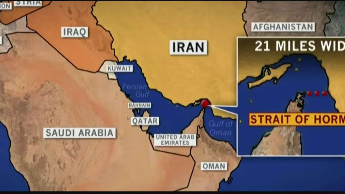 Selat Hormuz.