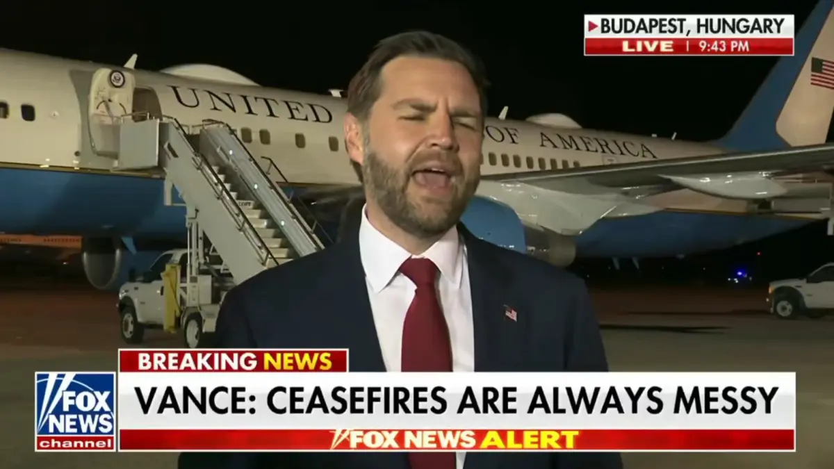 Wakil Presiden JD Vance menyatakan bahwa ceasefire tidak pernah mencakup Lebanon, dan Iran mengalami “kesalahpahaman yang wajar”. (istimewa)