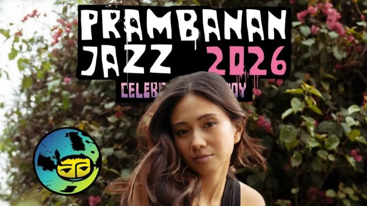 NIKI menjadi penampil utama hari kedua Prambanan Jazz Festival 2026 yang digelar Juli mendatang. (Sumber: Instagram/@prambananjazz)