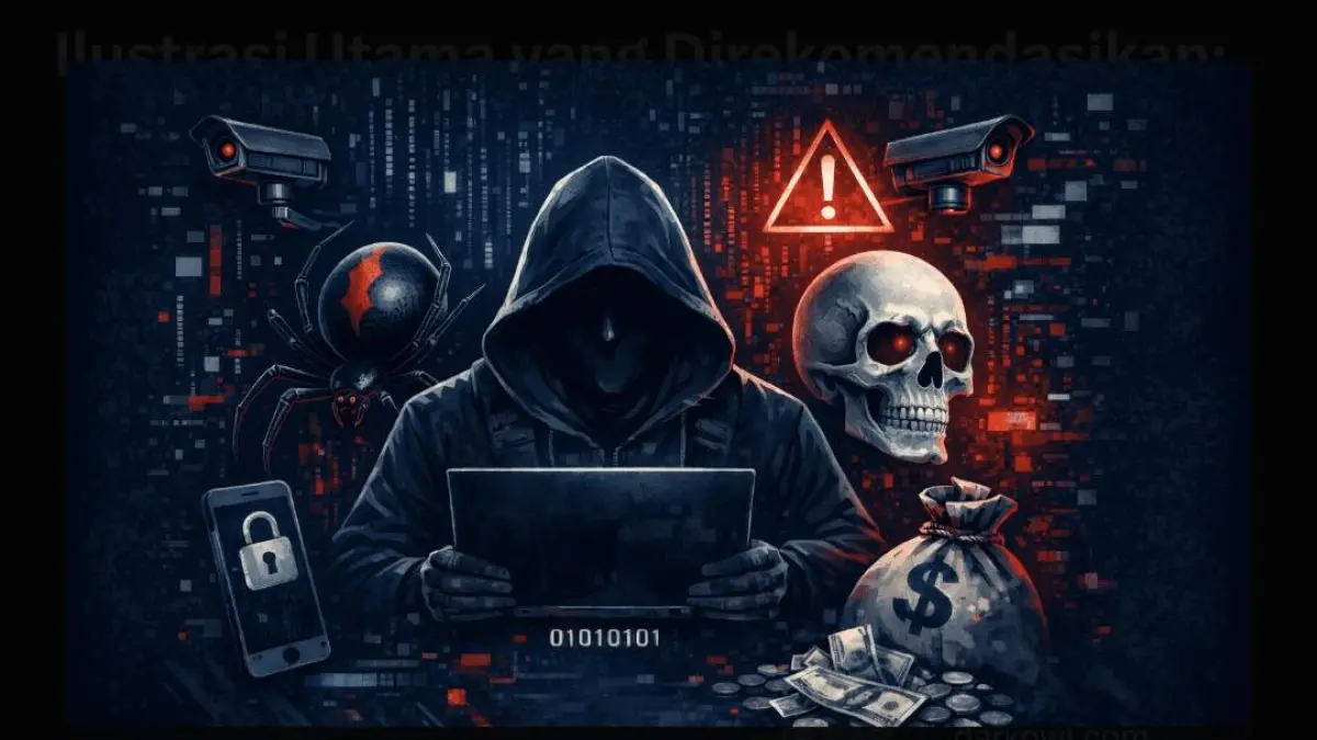  Kerja sama internasional pertama antara FBI Atlanta dan Kepolisian Negara Republik Indonesia (Polri) berhasil membongkar jaringan phishing canggih bernama W3LL phishing kit. (AI Image Generator) 