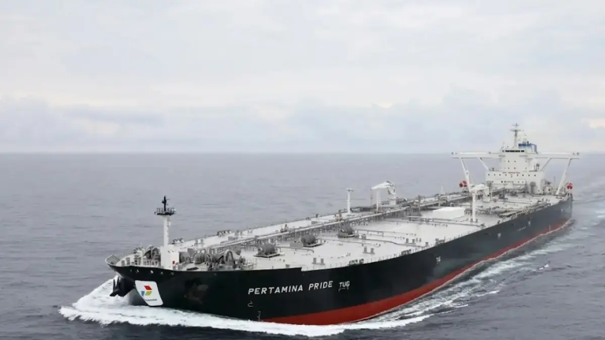 ILUSTRASI: VLCC Pertamina Pride (AI Image Generator)