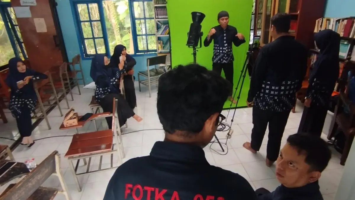 Pengembangan Bahan Ajar Menggunakan Green Screen Chromakey digelar di Aula MA Muhammadiyah Al Manar Pengasih pada Sabtu (25/04/2026). 