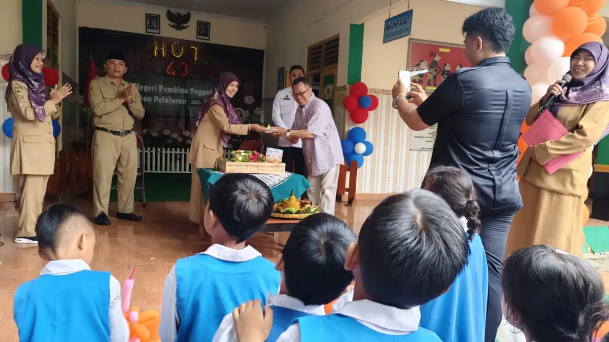 Perayaan milad Ke-43 TK Negeri Pembina Yogyakarta  dengan semarak Senin (4/5/2026). 