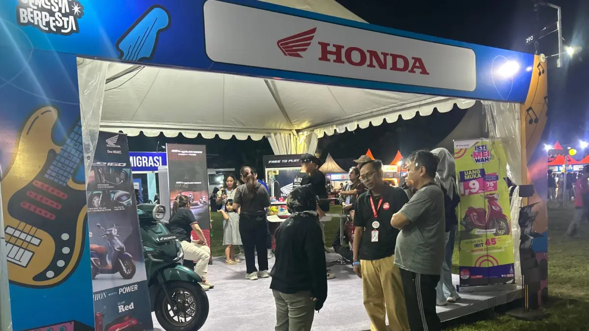 Astra Motor Yogyakarta melalui Honda Exhibition mengajak pengunjung berakhir pekan di festival musik terpanjang dan terbesar di Indonesia